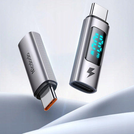MCDODO-Adapter USB-C USB Typ C Schnellladefunktion 100W Messuhr