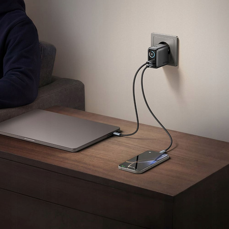 MCDODO SZYBKA ŁADOWARKA SIECIOWA ZASILACZ KOSTKA 3X USB-C USB-A GAN 70W