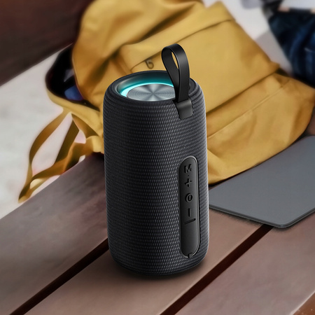 MCDODO GŁOŚNIK BLUETOOTH PRZENOŚNY MAŁY 10H USB-C BEZPRZEWODOWY SZARY