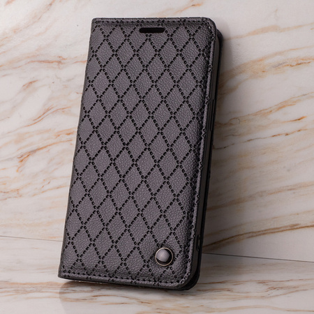 Etui Smart Caro do iPhone 16 Plus 6,7" czarne
