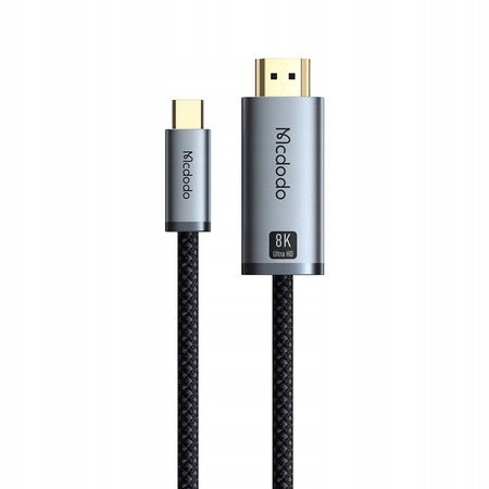 MCDODO KABEL USB-C HDMI PRZEJŚCIÓWKA ADAPTER HUB USB TYP C DO HDMI 8K 2M