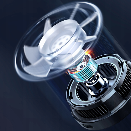 Car holder, with inductive charger, magnetic, with cooling system Mcdodo