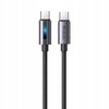 MCDODO KABEL USB-C SZYBKIE ŁADOWANIE DO SAMSUNG APPLE USB TYP C 100W 1M LED