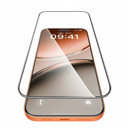 MCDODO SZKŁO HARTOWANE AUTOFIT MOCNA SZYBKA DO ETUI DO APPLE IPHONE 17 AIR