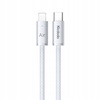 MCDODO KABEL USB-C LIGHTNING SZYBKIE ŁADOWANIE USB TYP C 36W 1M LED BIAŁY
