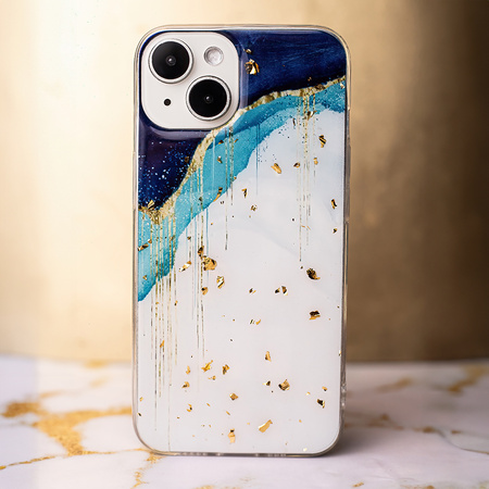 Nakładka Gold Glam do iPhone 13 Pro 6,1" iceberg