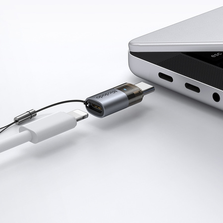 MCDODO USB-C-Adapter für Lightning iPhone 17 Pro LED