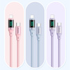 MCDODO KABEL Z WYŚWIETLACZEM USB-C LIGHTNING 36W 1M DO IPHONE 14 FIOLETOWY