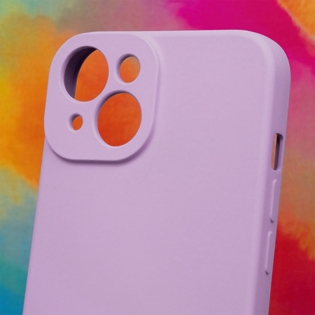 Nakładka Silicon do Xiaomi Redmi 13C 4G / Poco C65 liliowa