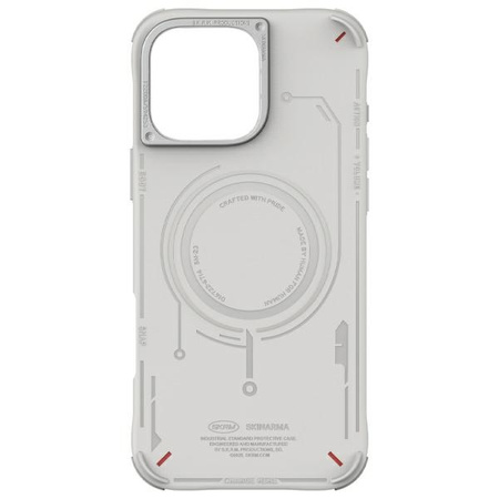 Skinarma etui Mecha iPhone 16 Pro Max 6.9 Magnetic Charging jasno szary/light grey