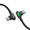 MCDODO KABEL KĄTOWY 90° USB-C SZYBKIE ŁADOWANIE DWUSTRONNY USB TYP C LED 2M