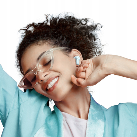 MCDODO SŁUCHAWKI BEZPRZEWODOWE DOUSZNE Z ETUI ENC NIEBIESKIE