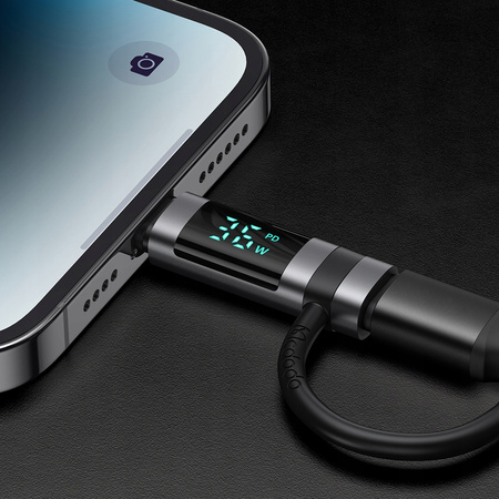 MCDODO Adapter USB-C USB Typ C auf Lightning iPhone 36W Messstab