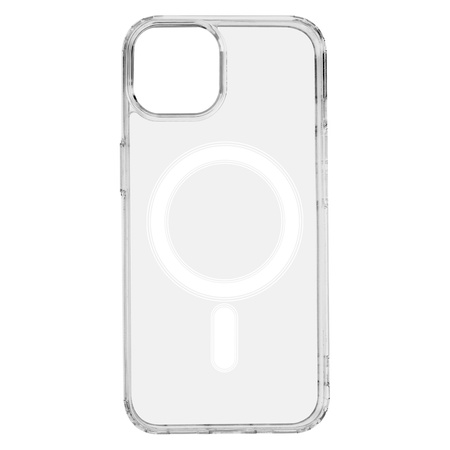 Nakładka Anti Shock 1,5 mm Mag do iPhone 14 6,1" transparentna big hole