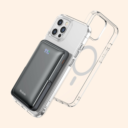 MCDODO INDUKTIVE POWERBANK FÜR MAGSAFE 13 14 15 KABELLOSER STAND 10000