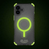 Skinarma etui Saido iPhone 16 6.1       Magnetic Charging zielony/green (niteglow)
