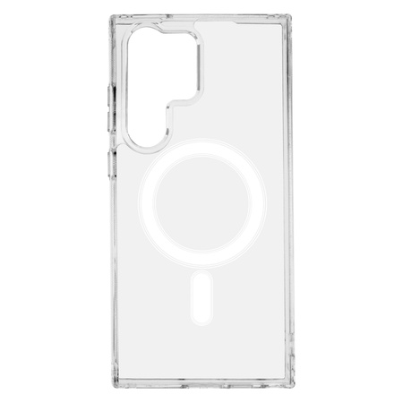 Nakładka Anti Shock 1,5 mm Mag do Samsung Galaxy S23 Ultra transparentna big hole