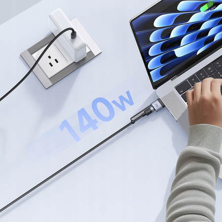 Cablu de alimentare încãrcare MCDODO MACBOOK AIR PRO USB-C MAGSAFE 3 140W 2M