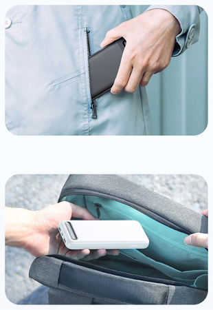 MCDODO POWERBANK 10000 mAh MIT DISPLAY 3X USB USB-C 22,5 W + USB-C-KABEL