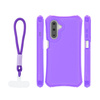 Nakładka SafePop ze smyczą do Samsung Galaxy A17 4G / A17 5G / A26 5G fioletowa