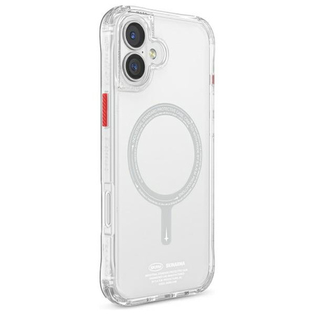 Skinarma etui Saido iPhone 16 6.1 Magnetic Charging przezroczysty/clear