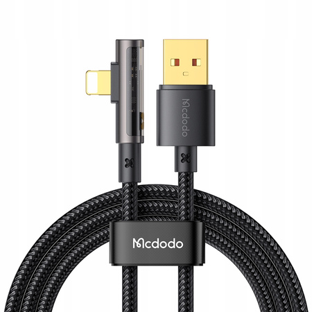  McDodo Kabel Prism, do iPhone, kątowy,  szybki, 36W, 1.8m