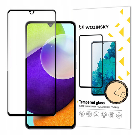 WOZINSKY SZKŁO HARTOWANE DO SAMSUNG GALAXY A33 5G FULL GLUE Z RAMKĄ OCHRONA