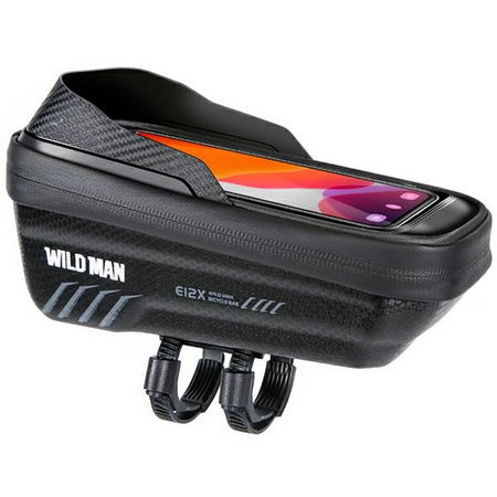 WILDMAN ETUI UCHWYT DO TELEFONU NA RAMĘ ROWERU M E12X ZAMKNIĘCIE