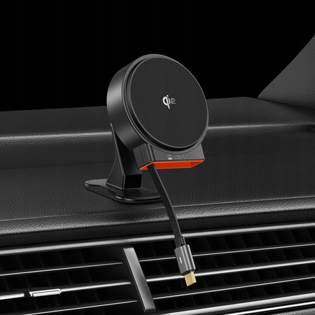 Suport telefon auto MCDODO cu încãrcãtor inductiv pentru MAGSAFE QI2