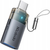 MCDODO ADAPTER PRZEJŚCIÓWKA USB-A DO USB-C CZYTNIK KART TF 512GB OTG LED