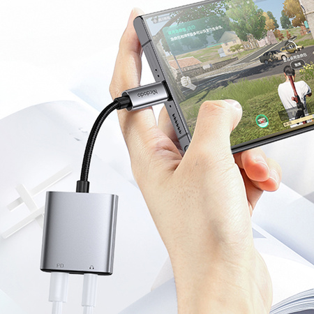 MCDODO USB-C Mini-Klinkenstecker 3,5-mm-Adapter AUX-Kabel für Samsung DAC