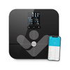 Waga diagnostyczna bluetooth TrueLife FitScale W7 BT czarna kolorowy LCD 0,2 ~ 180 kg iOS, Android
