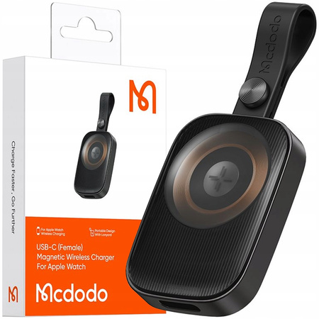 MCDODO INDUCTIVE CHARGER FOR CHARGING APPLE WATCH 6 7 8 9 SE ULTRA STRAP