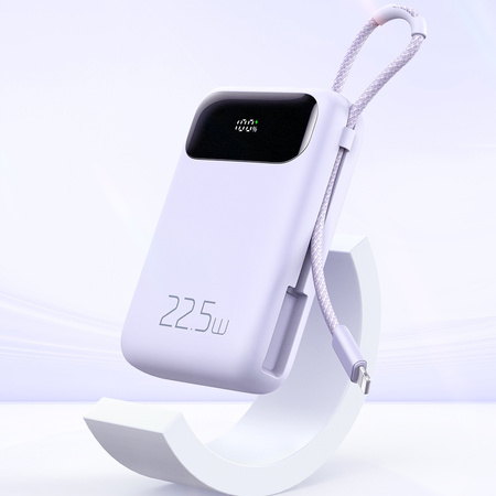 MCDODO POWERBANK 10000MAH Z WYŚWIETLACZEM 3X USB USB-C 22,5W + KABEL USB-C