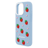 Nakładka Strawberry do iPhone 12 / 12 Pro 6,1" niebieska