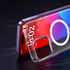 MCDODO ETUI MAGNETYCZNE CLEAR CASE WZMOCNIONE DO MAGSAFE IPHONE 15 PRO MAX CZARNE