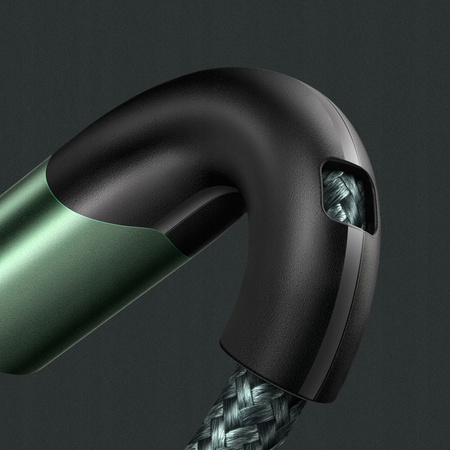 MCDODO USB-Lightning-Kabel, Schnellladefunktion, 36 W, für iPhone 13 und 14, 1 m, LED, grün