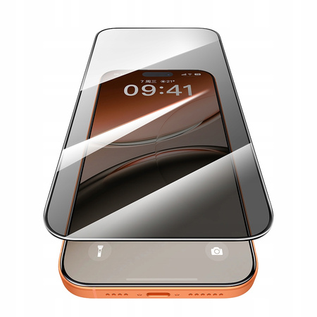 MCDODO SZKŁO HARTOWANE PRYWATYZUJĄCE AUTOFIT SZYBKA DO APPLE IPHONE 17 PRO