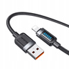 MCDODO KABEL USB-A LIGHTNING SZYBKIE ŁADOWANIE DO APPLE IPHONE 12W 1M LED