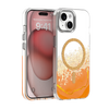 Nakładka Epoxy Mag do iPhone 13 / 14 6,1" pomarańczowa