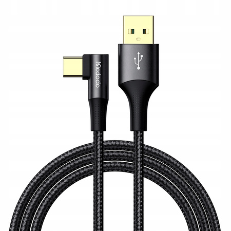 Mcdodo abgewinkeltes Schnellladekabel für Mobiltelefone, USB-C, 6 A, 1,2 m