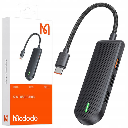 MCDODO USB-C Hub-Adapter-Splitter 3x USB SD/TF