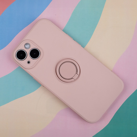 Nakładka Finger Grip do iPhone 15 Pro 6,1" różowa