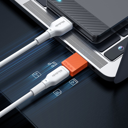 MCDODO ADAPTER PRZEJŚCIÓWKA USB-A 3.0 DO USB-C NA USB TYP C 3A 5GBPS OTG