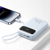 Baterie externã MCDODO 10000MAH cu afi?aj USB USB-C 22.5W + cablu Lightning