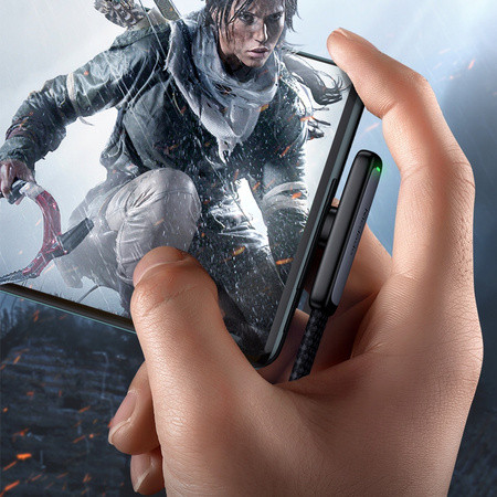 MCDODO USB-C-KABEL, abgewinkelt, Schnellladekabel, USB Typ C, 6 A, 100 W, Schwarz, 2 m