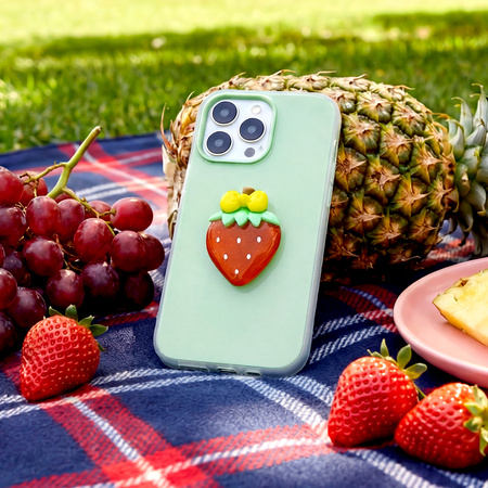 Nakładka Fruit 2in1 do iPhone 16 Pro 6,3" zielona