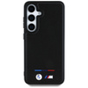 BMW ETUI DO MAGSAFE DO SAMSUNG GALAXY S25 POKROWIEC LEATHER TRICOLOR STRIPE