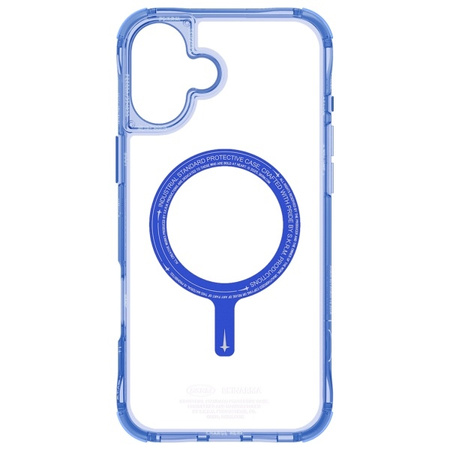 Skinarma etui Saido iPhone 16 Plus 6.7  Magnetic Charging niebieski/blue