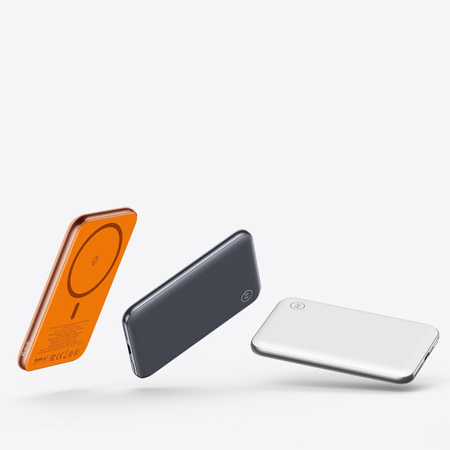MCDODO POWERBANK MAGSAFE 5000MAH DO TELEFONU POMARAŃCZOWY + KABEL USB-C